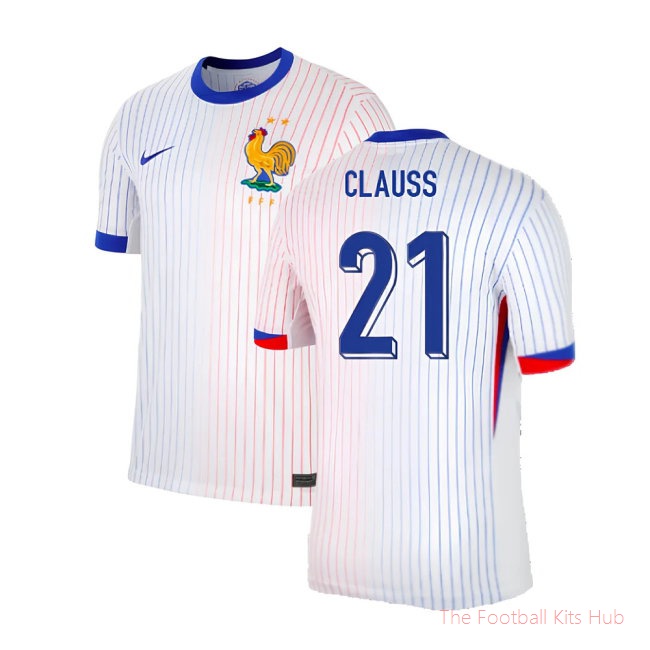2024-2025 France Away Shirt (Clauss 21)-unisoccer store